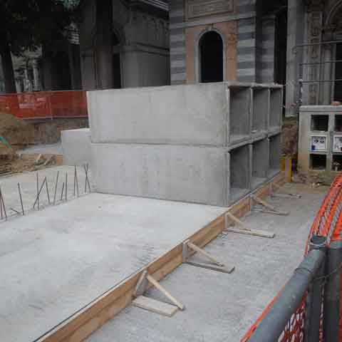 REALIZZAZIONE LOCULI CIMITERO CAMOGLI